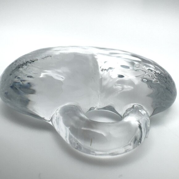 Kosta Boda Vintage MCM 70s Vallien Glass Heart Suncatcher Pendant Ornament - Picture 5 of 8